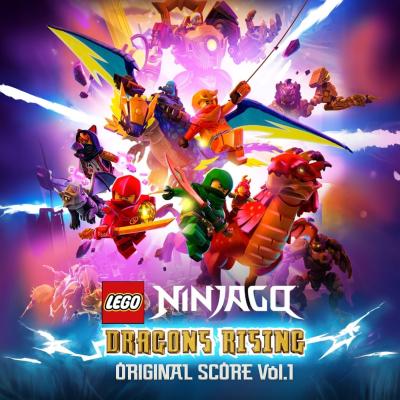 Cover art for Lego Ninjago: Dragons Rising Original Score, Vol. 1