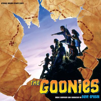 The Goonies (Original Motion Picture Score) (Willy’s Gold Vinyl Variant) album cover