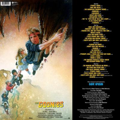 The Goonies (Original Motion Picture Score) (Willy’s Gold Vinyl Variant) album cover