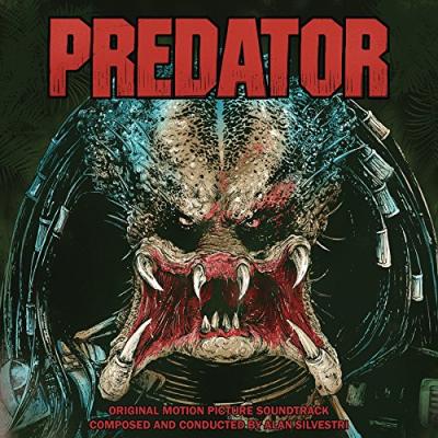 Cover art for Predator (Original Motion Picture Soundtrack) (Blood Red & "Predator Dreads" Blue Splatter Vinyl Variant)
