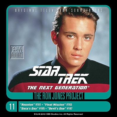 Cover art for Star Trek: The Next Generation, 11: Reunion / Final Mission / Data's Day / Devil's Due (Original Television Soundtracks)