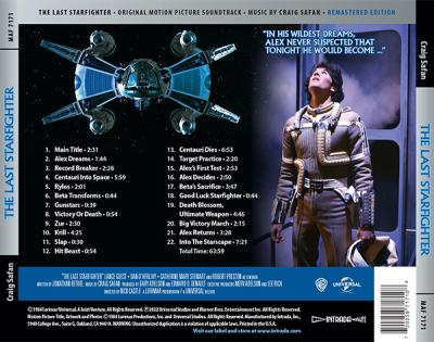 The Last Starfighter (Original Motion Picture Soundtrack) album cover