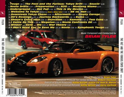 The Fast and the Furious - Tokyo Drift (Original Score) album cover