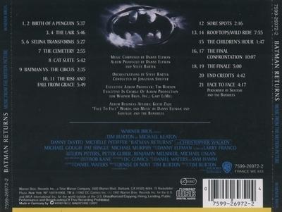 Batman Returns album cover