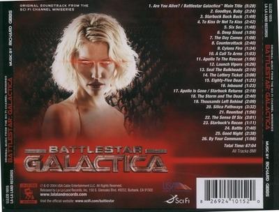 Battlestar Galactica (Original Soundtrack From The Sci Fi Channel Mini Series) album cover