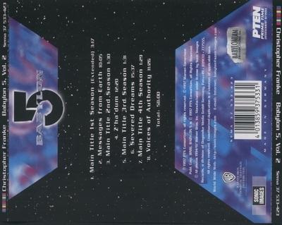 Babylon 5 Volume 2: Messages From Earth album cover