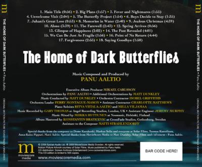 The Home of Dark Butterflies (Original Motion Picture Soundtrack) album cover