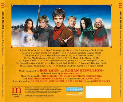 Merlin: Series Two (Original Television Soundtrack) album cover