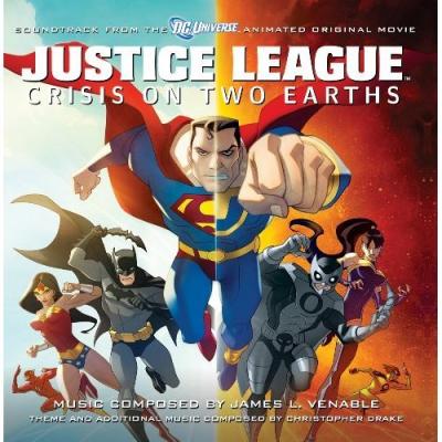 Justice League: Crisis on Two Earths album cover