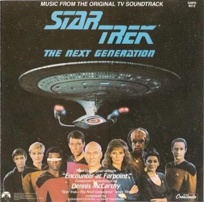 Star Trek: The Next Generation (1x01): Encounter at Farpoint album cover