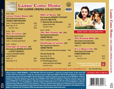 Lassie Come Home: The Canine Cinema Collection (1943-1955) album cover