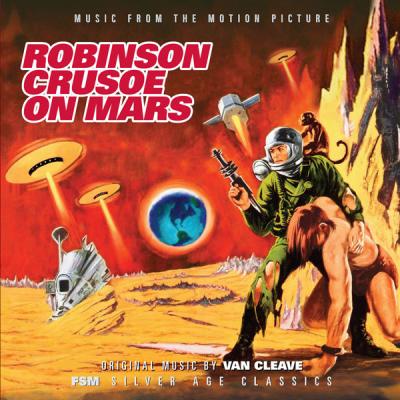 Cover art for Robinson Crusoe on Mars