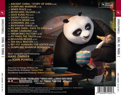 Kung Fu Panda 2 (Music From the Motion Picture) album cover