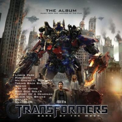 Transformers: Dark of the Moon album cover
