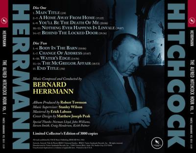 The Alfred Hitchcock Hour: Volume One (Original Television Soundtrack) album cover