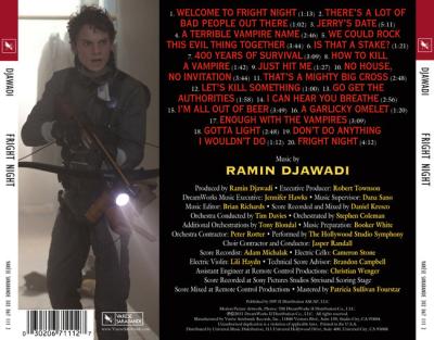 Fright Night (Original Motion Picture Soundtrack) album cover