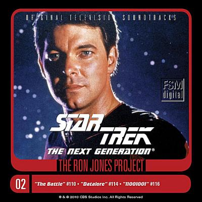 Cover art for Star Trek: The Next Generation 2: The Battle / Datalore / 11001001