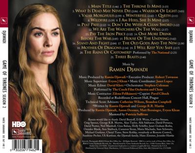 Game of Thrones: Season 2 (Music From the HBO Series) album cover