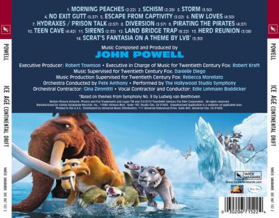 Ice Age: Continental Drift album cover