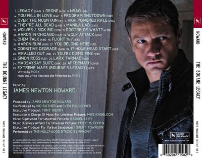 The Bourne Legacy (Original Motion Picture Soundtrack) album cover