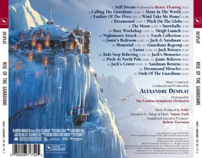Rise of the Guardians album cover
