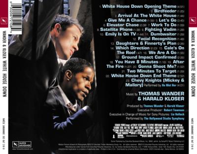 White House Down (Original Motion Picture Soundtrack) album cover