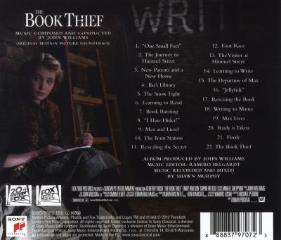The Book Thief (Original Motion Picture Soundtrack) album cover
