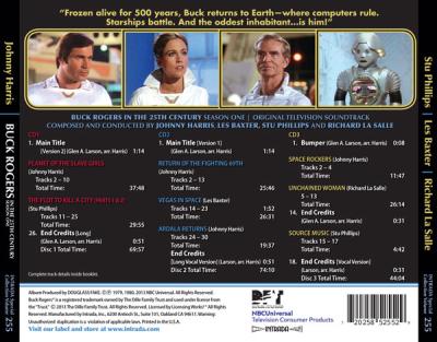 Buck Rogers in the 25th Century - Season 1 (Original Television Soundtrack) album cover