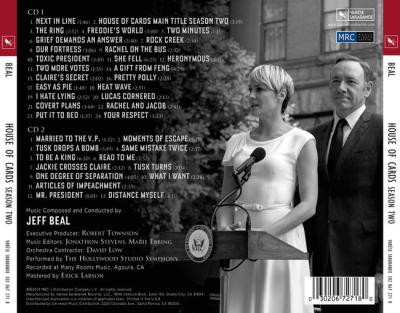 House of Cards: Season 2 (Music From the Netflix Original Series) album cover
