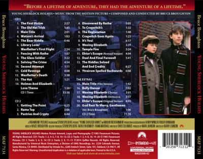 Young Sherlock Holmes (Music From the Motion Picture) album cover