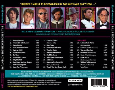 Bill & Ted's Excellent Adventure (Original Motion Picture Soundtrack) album cover