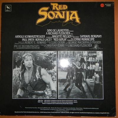Red Sonja album cover
