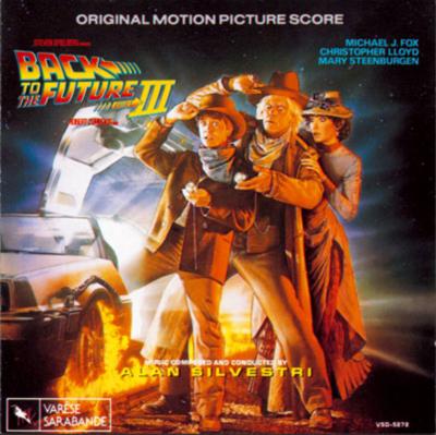 Back to the Future Part III album cover