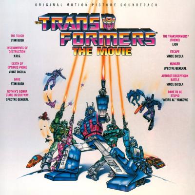 Cover art for The Transformers: The Movie (Transparent Blue Vinyl)