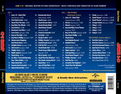 Jaws 3-D (Original Motion Picture Soundtrack) album cover