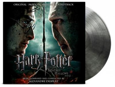 Cover art for Harry Potter and the Deathly Hallows: Part 2 (Black/Blue Transparent Vinyl)