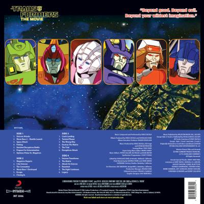 The Transformers: The Movie album cover