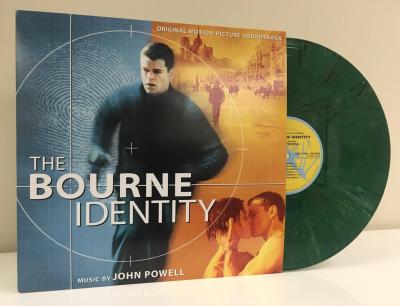 The Bourne Identity (Original Motion Picture Soundtrack) (Military Green Vinyl Variant) album cover