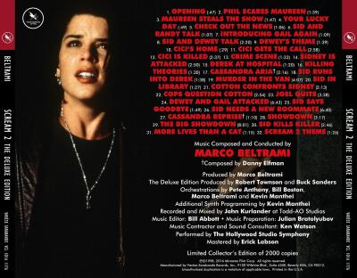 Scream 2: The Deluxe Edition (Original Motion Picture Soundtrack) album cover