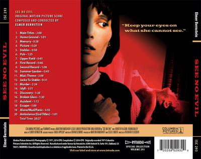 See No Evil: Original Motion Picture Score album cover