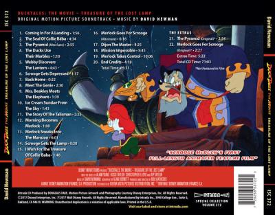 DuckTales: The Movie - Treasure of the Lost Lamp (Original Motion Picture Soundtrack) album cover
