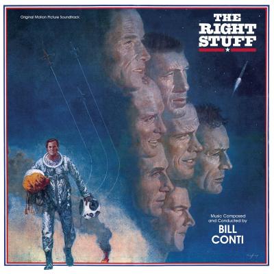 The Right Stuff (Original Motion Picture Soundtrack) (Transparent Blue Vinyl Variant) album cover