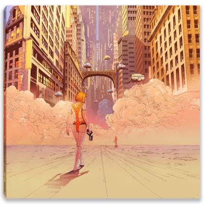 The Fifth Element (Original Motion Picture Soundtrack) (Orange Striped Vinyl Variant) album cover