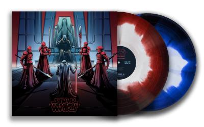 Star Wars: The Last Jedi (Original Motion Picture Soundtrack) (Snoke & Kylo (Black/Red/White Disc 1 - Black/BlueWhite Disc 2) Vinyl Variant) album cover