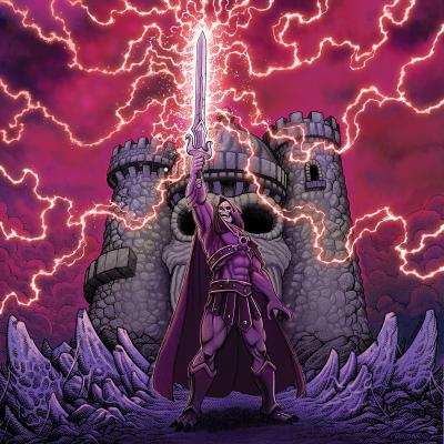 Cover art for Masters of the Universe: Revelation (Netflix Original Series Soundtrack, Vol. 1) (Colored Vinyl Variant)