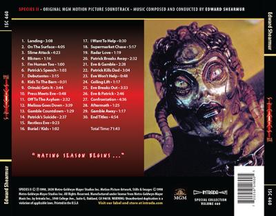 Species II (Original MGM Motion Picture Soundtrack) album cover