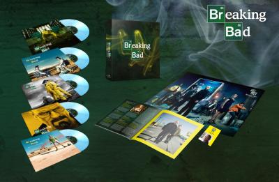 Breaking Bad: 10th Anniversary (Albuquerque Crystal (Transparent with a hint of Turquoise) Vinyl Variant) album cover