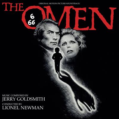 Cover art for The Omen (Original Motion Picture Soundtrack) (Red/Black Splatter Vinyl Variant)