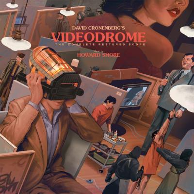 Cover art for Videodrome (The Complete Restored Score) (Colored Vinyl Variant)