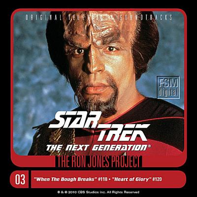 Star Trek: The Next Generation, 3: When the Bough Breaks / Heart of Glory (Original Television Soundtracks) album cover